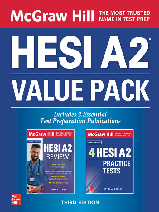 Cover image for McGraw Hill HESI A2 Value Pack